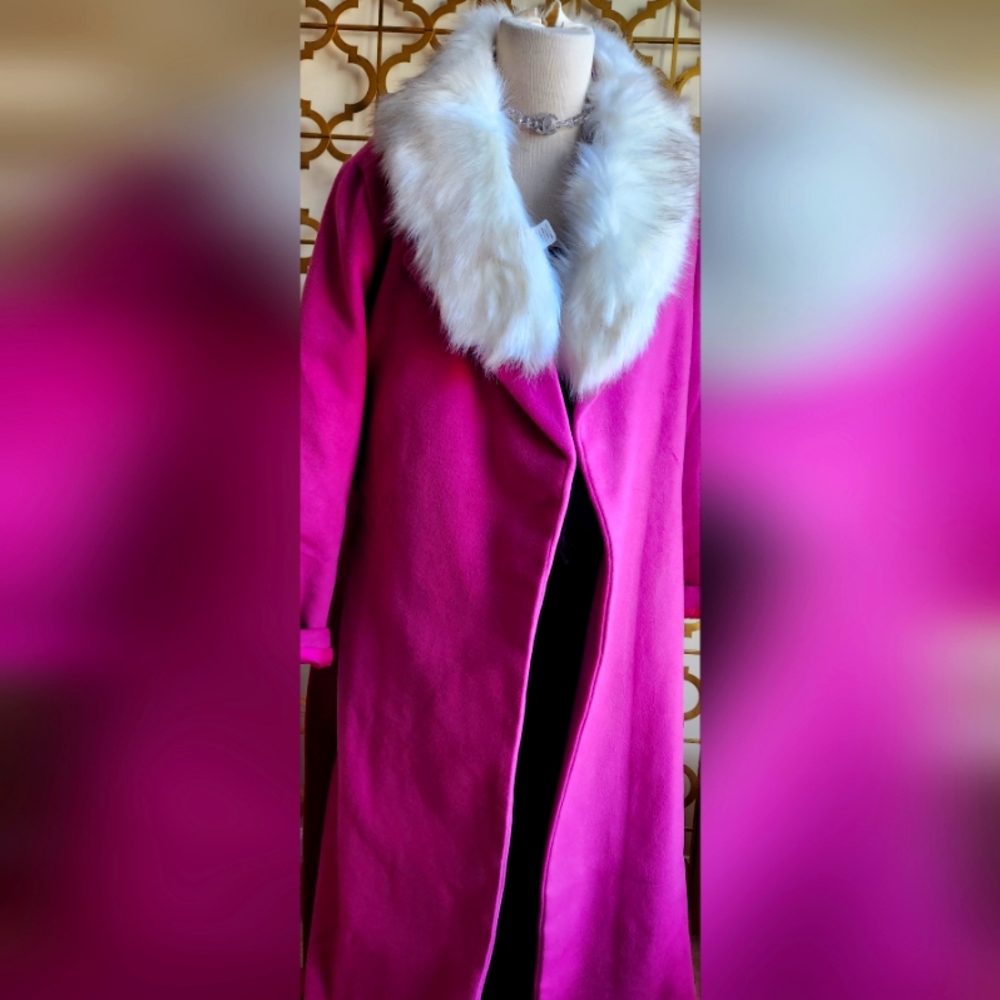 đ¤Luxurious Cream & Brown faux fur scarfđ¤ - Picture 5 of 16